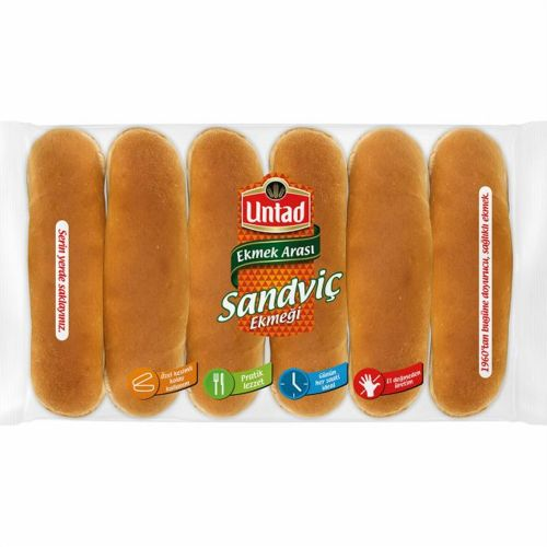 Untad Sandviç Ekmeği 6x65 Gr
