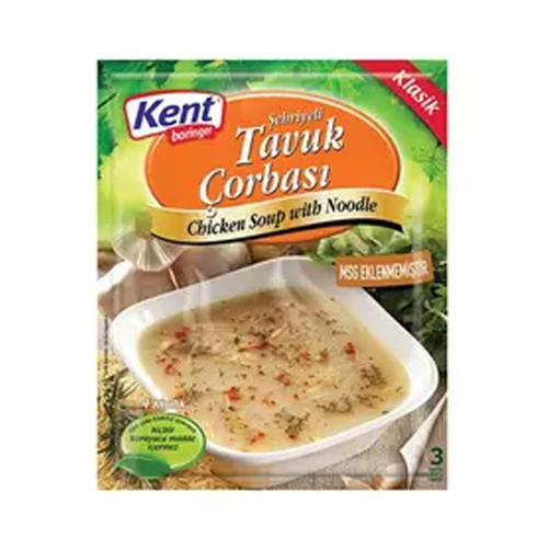 Kent Boringer Şehriyeli Tavuk Çorbası 54 Gr