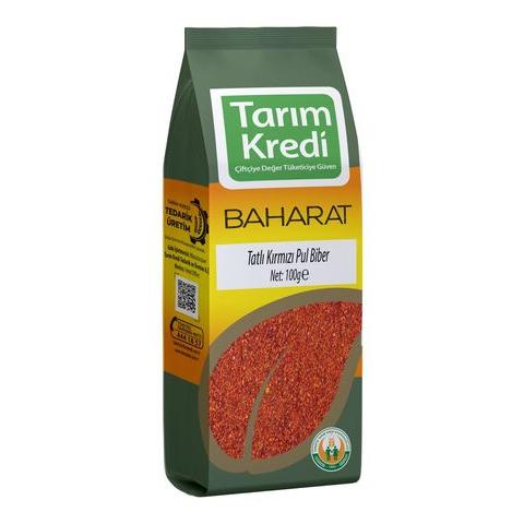 Tarım Kredi Kırmızı Tatlı Pul Biber 100 Gr
