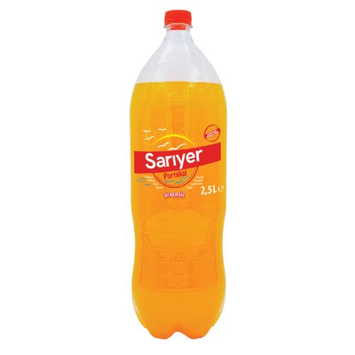 Sarıyer Portakallı Gazoz 2.5 Lt