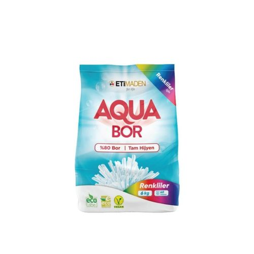 Aquabor Renkliler Toz Deterjan 6 Kg