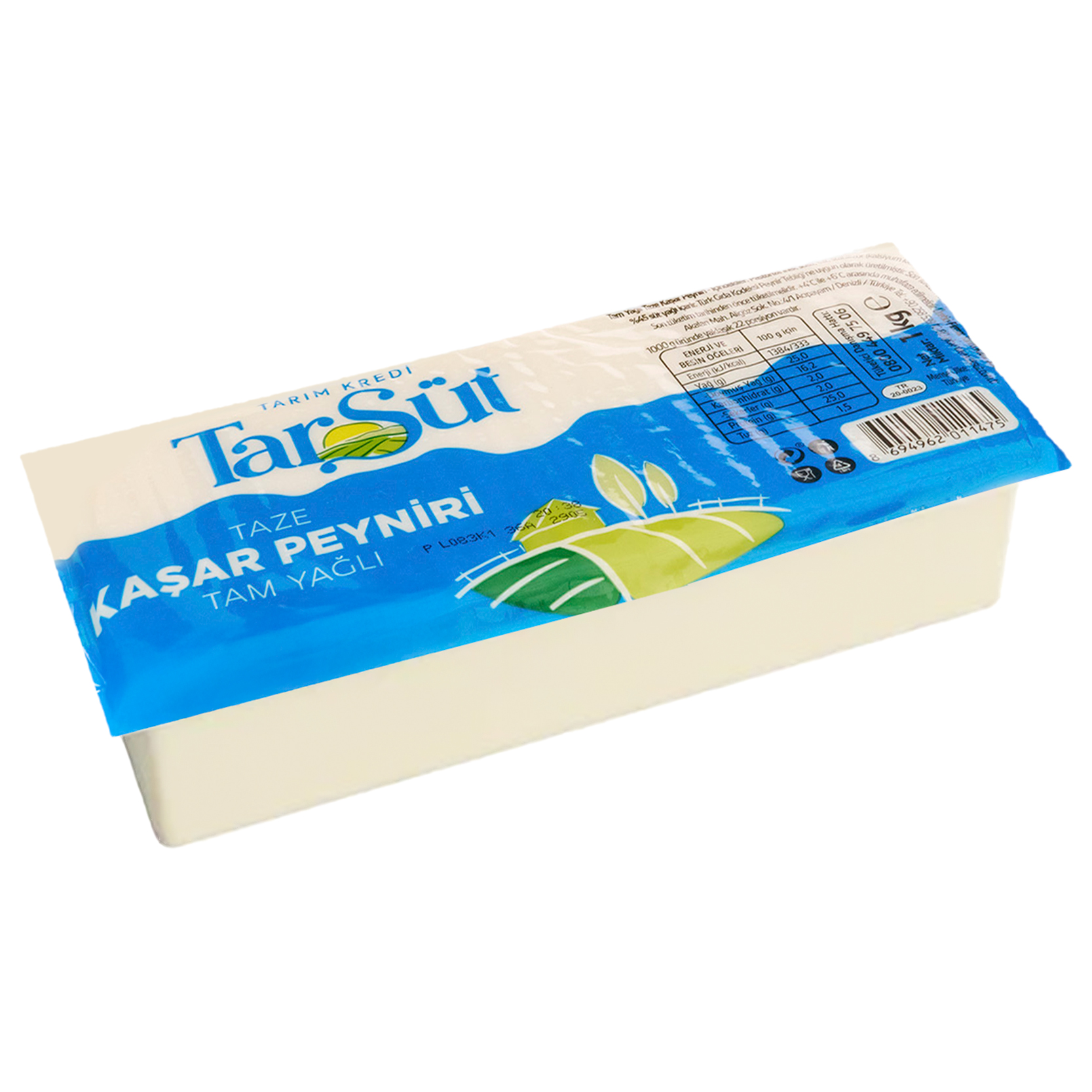 Tarsüt Kaşar Peyniri 1 Kg